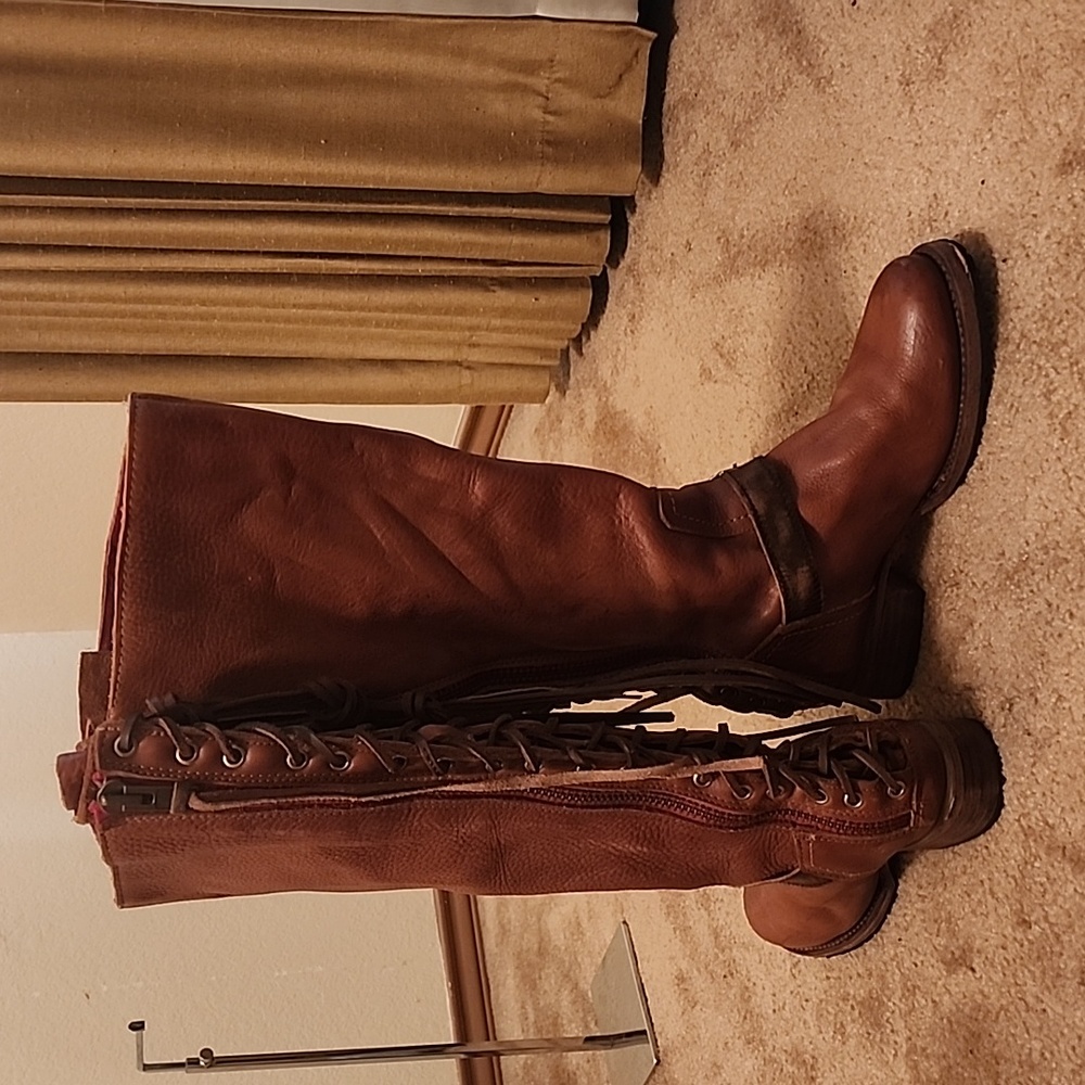 Freebird by Steven Brown Lace Up Boots